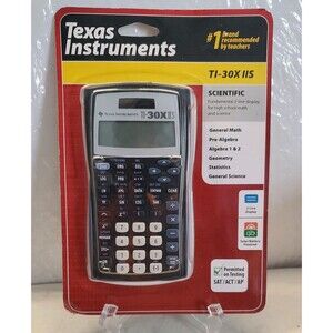 Texas Instruments TI-30XIIS Scientific Calculator New Sealed SAT ACT AP School